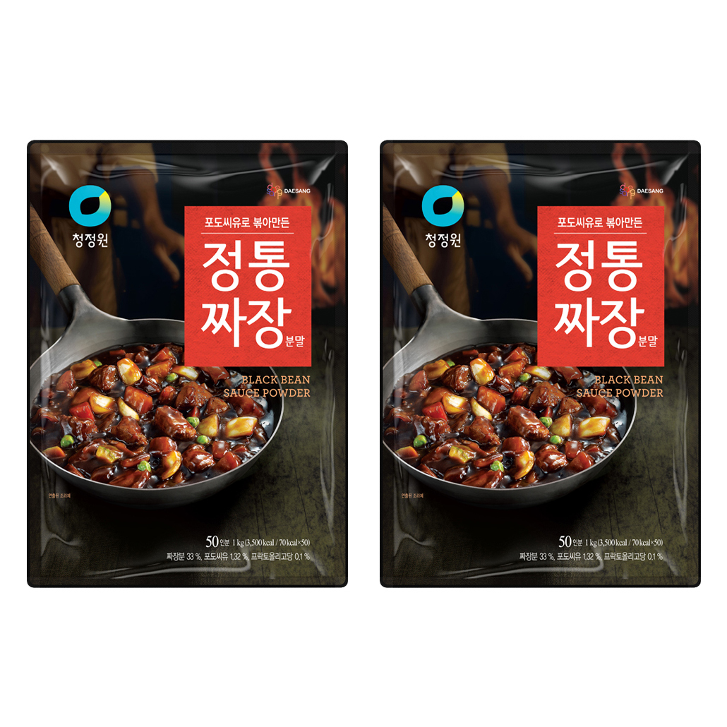 청정원 정통짜장 분말 15,850원