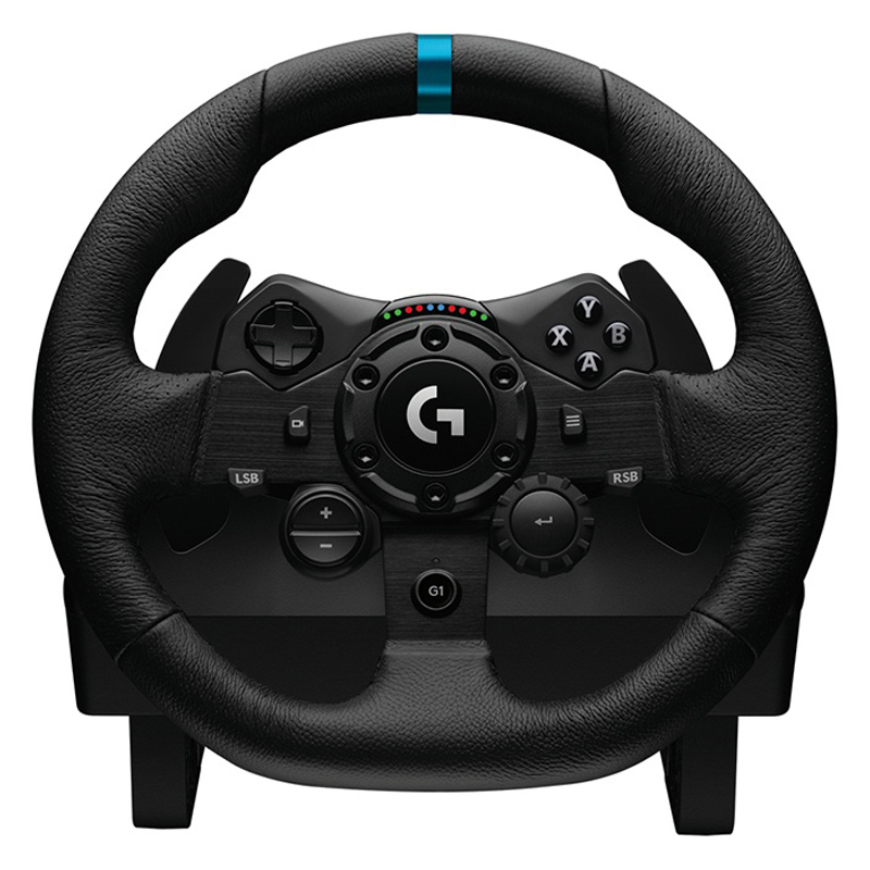 로지텍 PC용 레이싱 스티어링 휠 및 페달 G923 347,350원