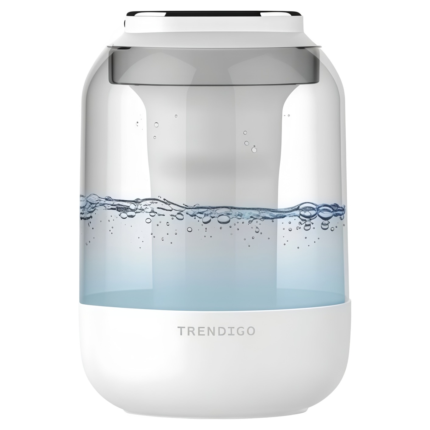 트렌디고 초음파 가정용 미니 가습기 사무실 탁상용 미니가습기 무드등 무선 휴대용 통세척, 화이트, 단품 23,600원