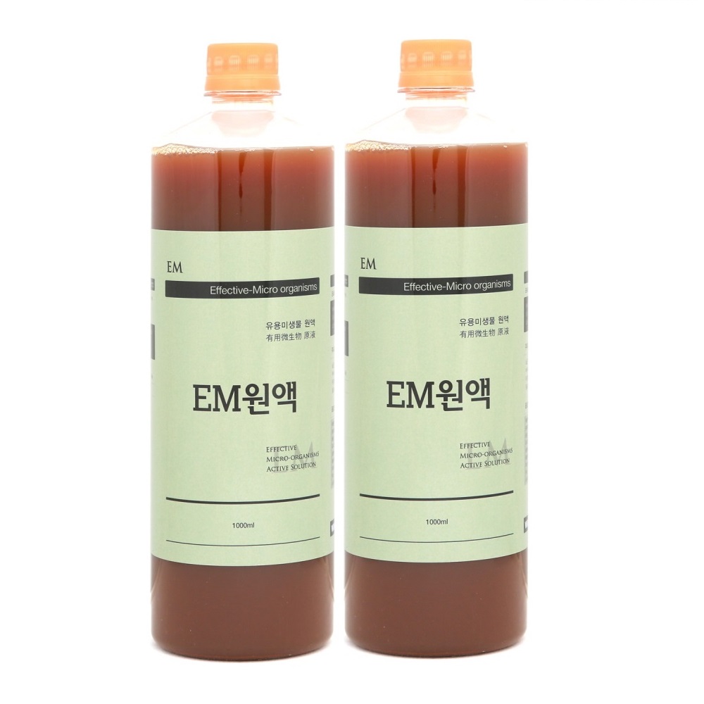 이엠그린 EM(이엠)원액 1,000ml 2병세트, 1000ml, 2개 13,800원
