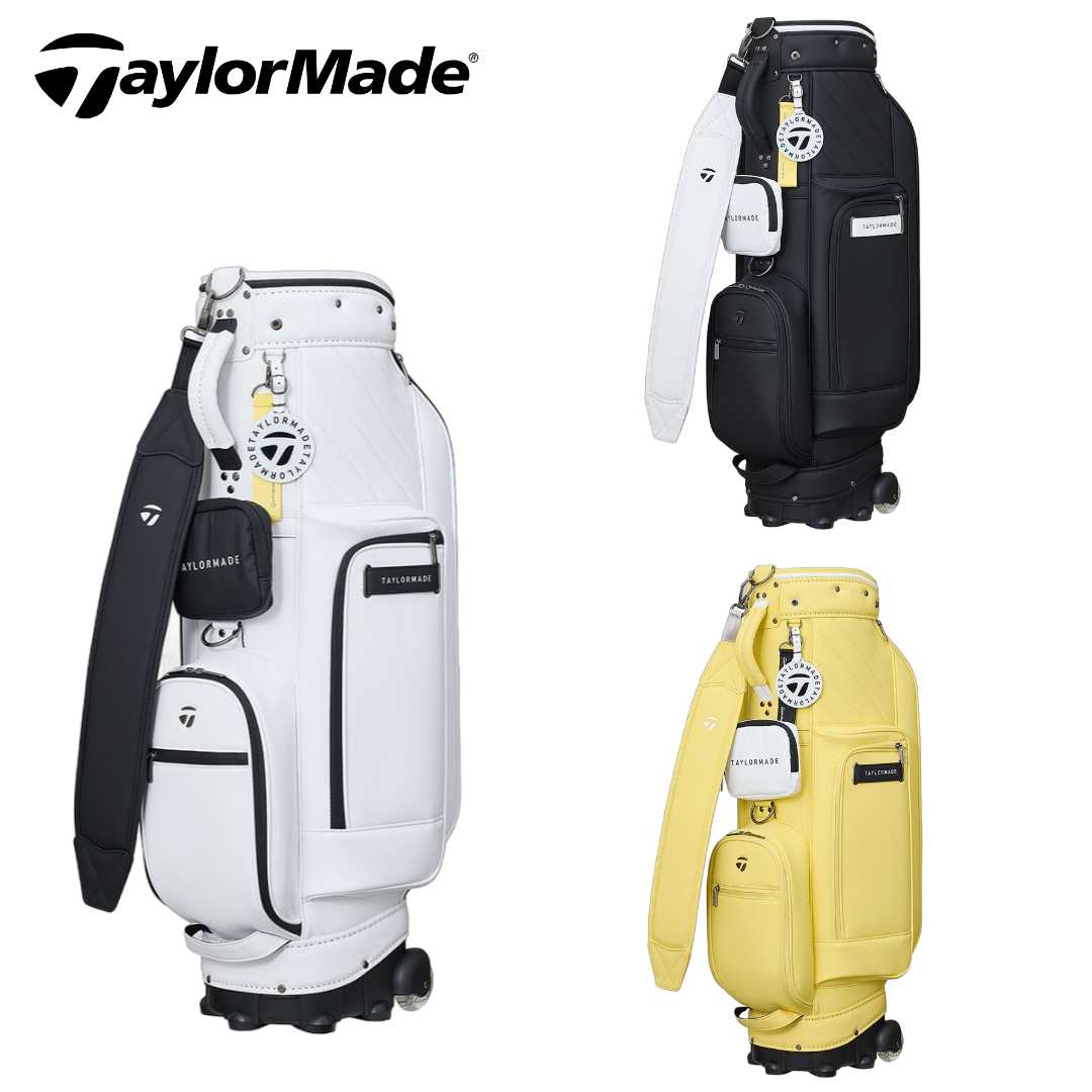 [정품] 25년 테일러메이드 마카롱 2 여성 골프 바퀴형 캐디백 골프가방 카트 9.5인치 5분할 휠 카트 520,000원