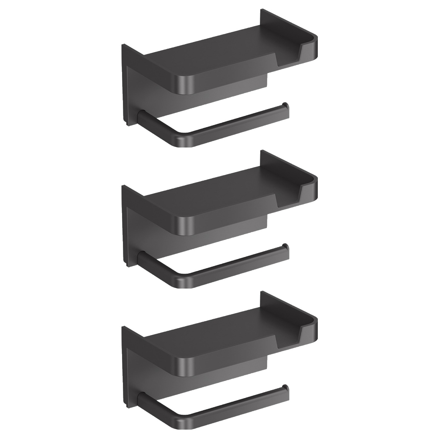 밝은리빙 무타공 거치대형 휴지걸이 13,800원