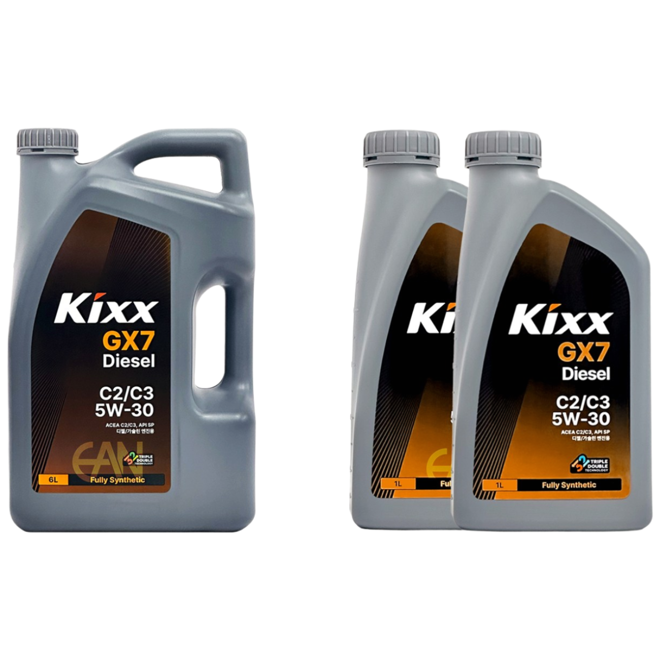 킥스 GX7 Diesel C2/C3 5W30 6리터+2리터 (구 D1 C2/C3), 8L, 5w30, 1개 68,000원