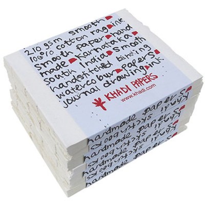 카디페이퍼 코튼100% 21*25cm 40매 노출제본 스케치북 블록북 수채화 어반스케치 드로잉 (BB4WR) 러프 30,000원