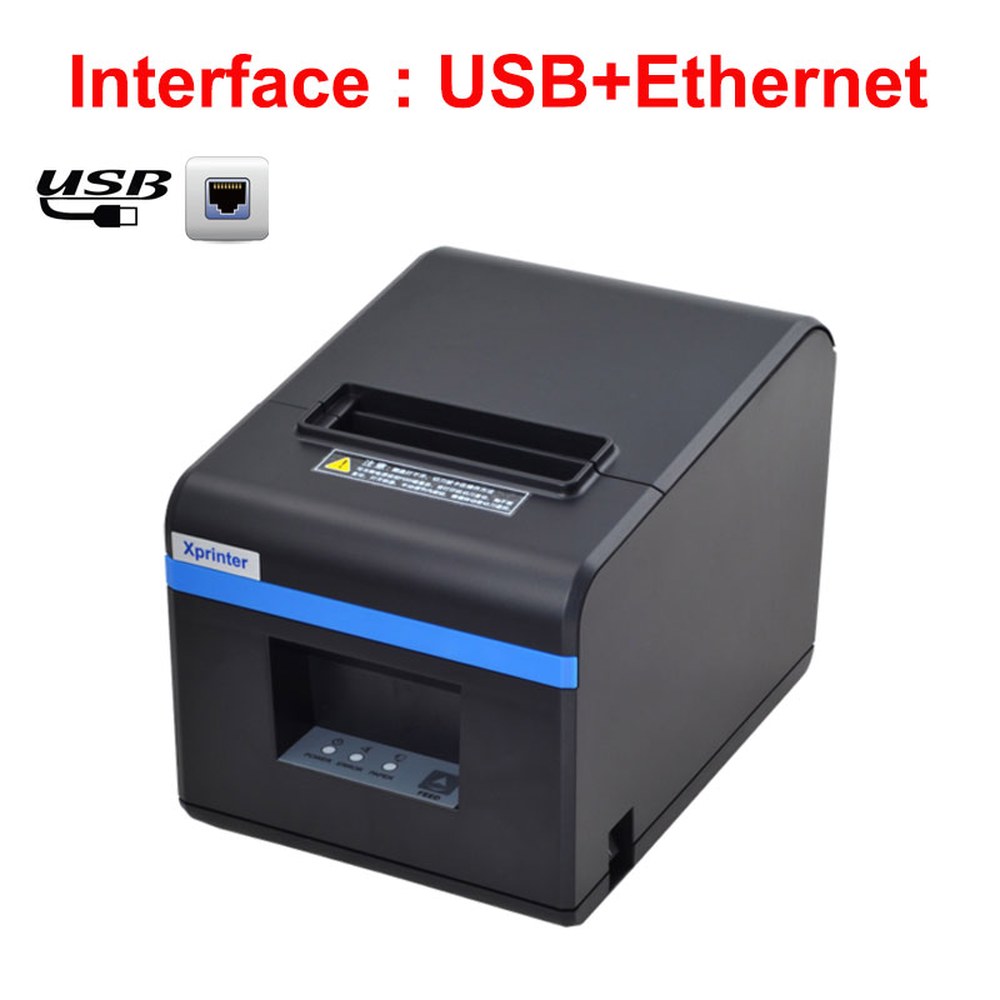 자동 절단기가 있는 XPRINTER 80MM 열전사 영수증 프린터 USB 이더넷/블루투스/ 205,200원