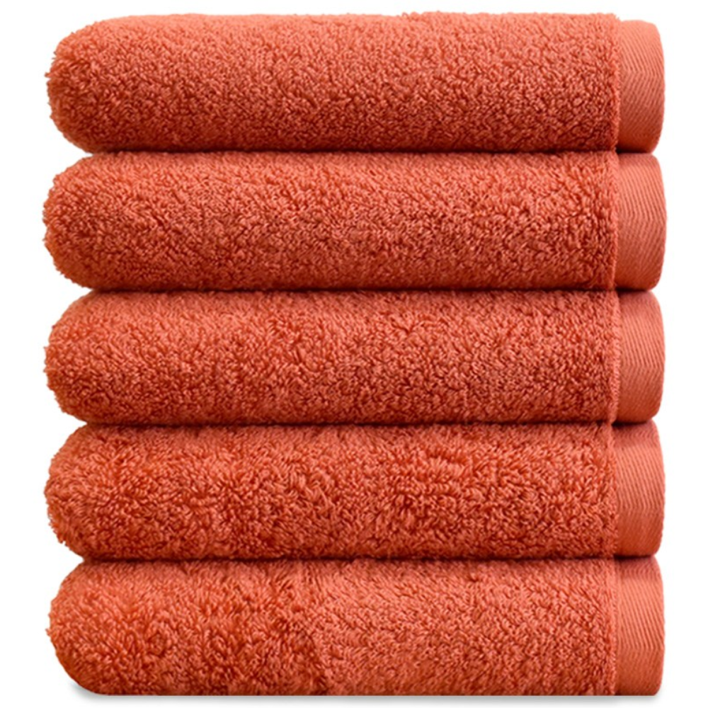 코튼앨리 호텔 수건 40수 200g 코마사 최고급 타올, 스칼렛, 5개 21,900원