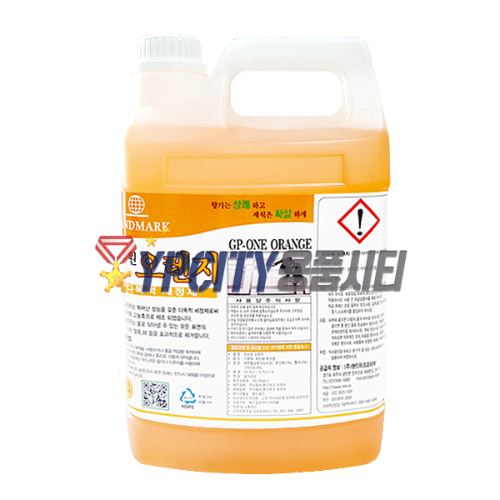 지피원 오렌지 3.75L 다목적 세정제 다용도 찌든때 기름때 제거 청소 세제 랜드마크 8,530원