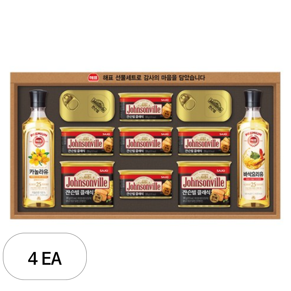 해표 안심특선 107호 선물세트 + 쇼핑백 167,660원