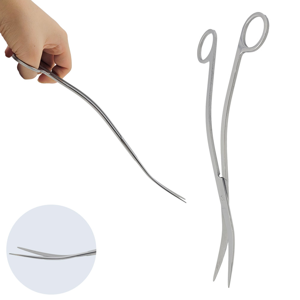 물멍 프리미엄 수초 가위 25cm 웨이브 스테인리스 수초전용 트리밍 가위 웨이브형 7,970원