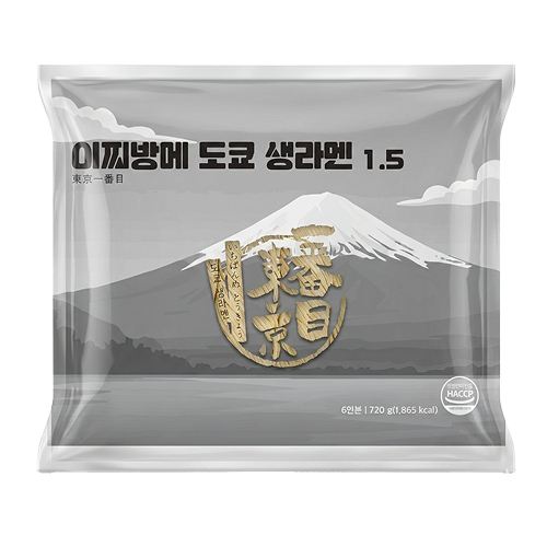 넉넉한6인분 이찌방메 생면 라멘면 생라멘, 720g, 1개 8,740원