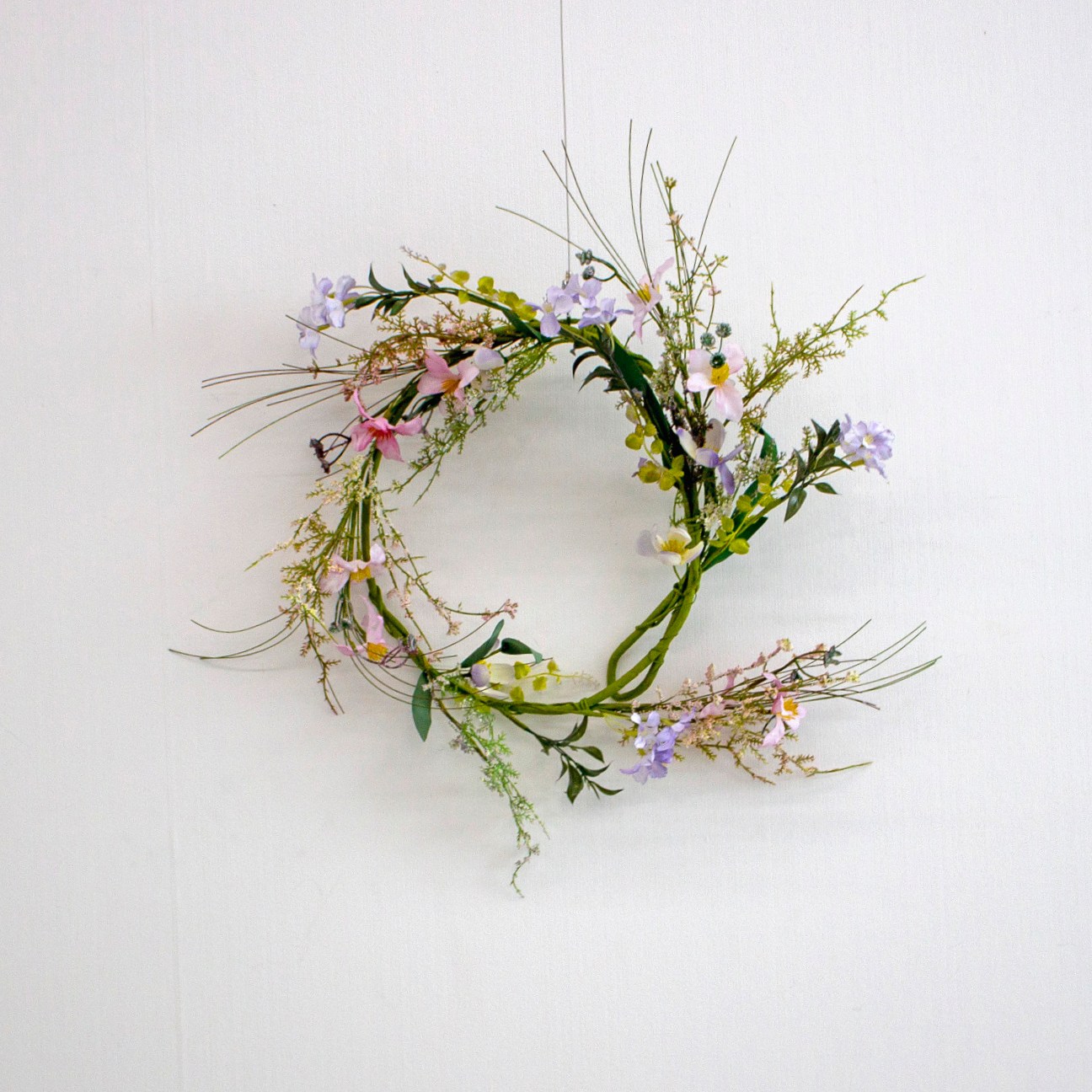 엘스토리 플라워 믹스 가랜드 넝쿨 조화 벽장식 소품 17,500원