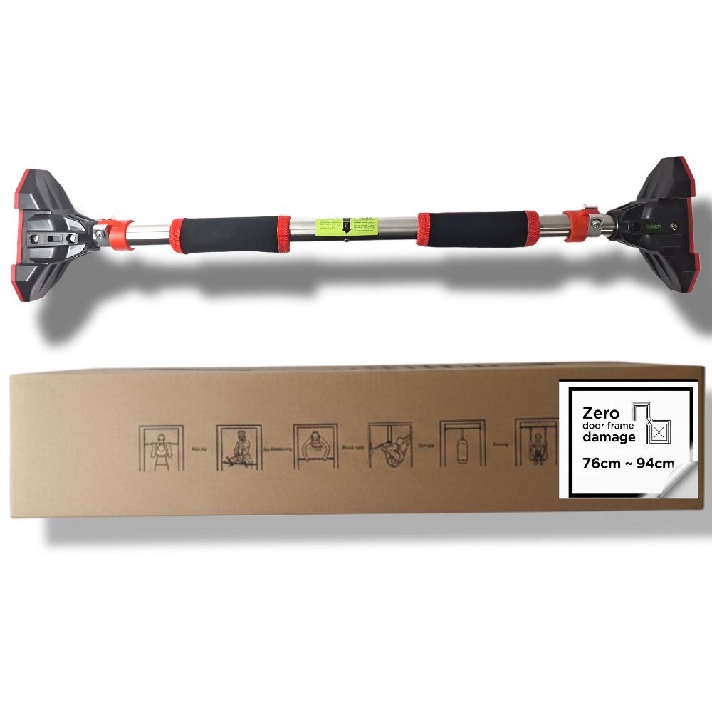 파워불 문틀철봉 2중 안전잠금 턱걸이 가정용 풀업바 실내 유씨아, 블랙 29,900원