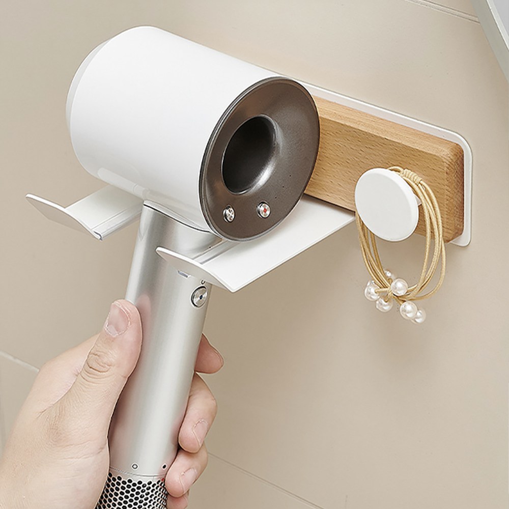 라온 드라이기거치대 무타공 선정리 고급형, 1개, 화이트 25,900원