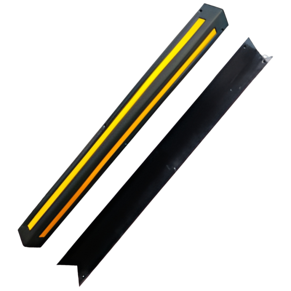 주차장 코너보호대 기둥보호대 피스식 WS고무코너보호대, 1개 5,500원