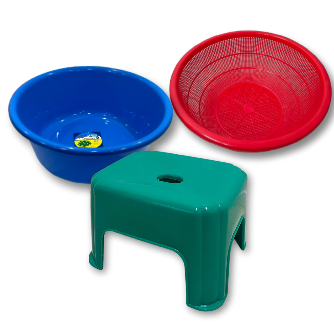 [나코] 김장다라이 세트 김장대야 김치 플라스틱채반 원형 소쿠리 대형 다라이, 1세트, 혼색 14,900원