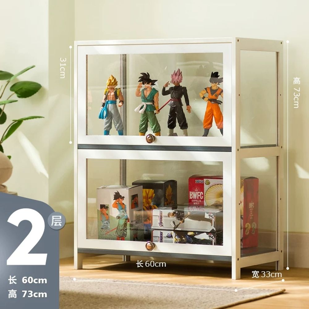 위스키 진열장 양주 거치대 피규어 술장 3면 3단 거실 장식장 투명 60cm 82,800원