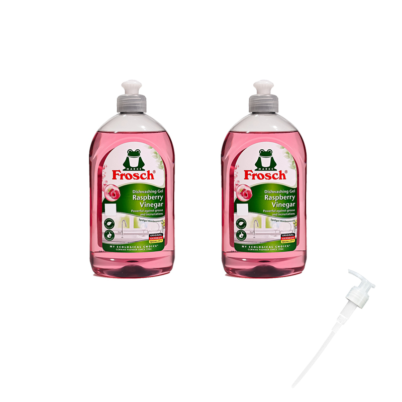 프로쉬 주방세제 라즈베리+라즈베리+전용펌프 2개세트 독일 세제 14,400원