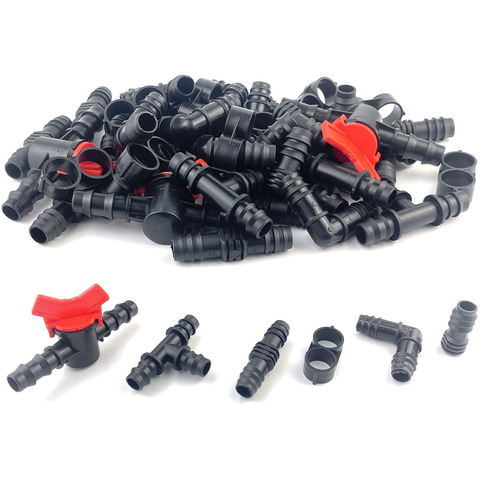 ADNEWX 스마트팜 관개 PP 호스이음세트-급수연결 문제 해결, 1세트 19,900원