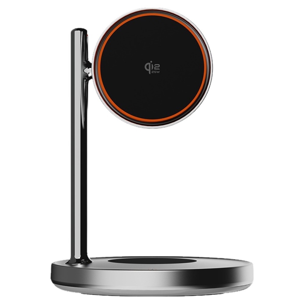 벤딕트 무선 충전 Qi2 3in1 맥세이프 거치대 에어로스테이션 클립패키지, 1개, 실버 50,480원