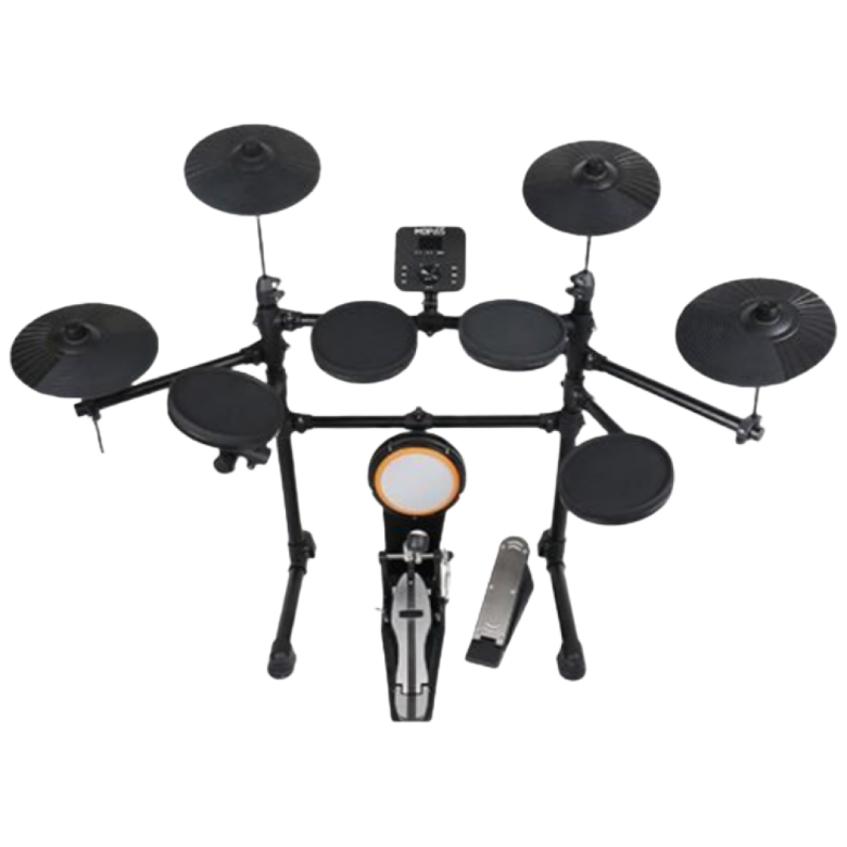 비트론 저소음 고급형 전자드럼 패드 헤드폰 스틱 의자 세트, 고급형드럼/악보대포함 460,850원