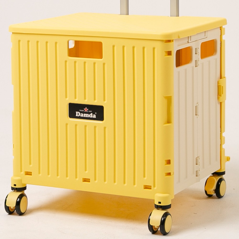 트렌드컨테이너 접이식 폴딩카트 4바퀴 특대형 65L, 1개 39,900원