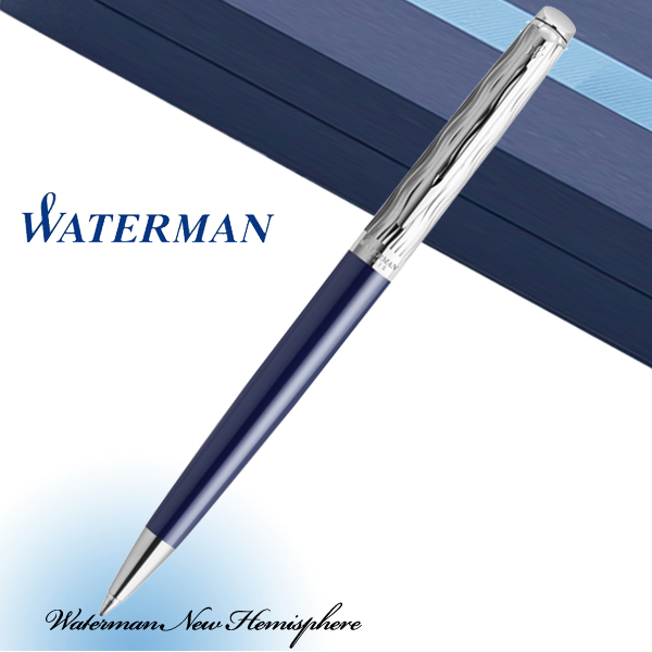 워터맨 헤미스피어 디럭스 메탈 블루 CT 볼펜 / 무료선물포장 202,000원