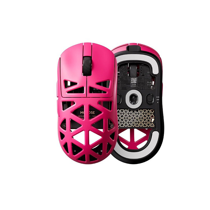 [Triton] MCHOSE A7X Ultra 무선 게이밍 마우스 마그네슘합금 PAW3950TI 경량화 블루투스, 핫핑크, A7X Ultra 107,900원