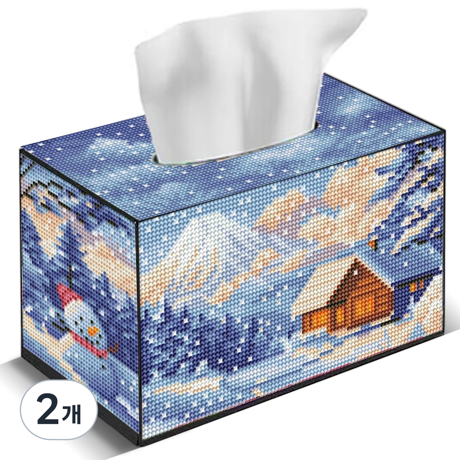 호우맘 보석십자수 휴지케이스 취미 각티슈케이스 집들이선물 47,270원