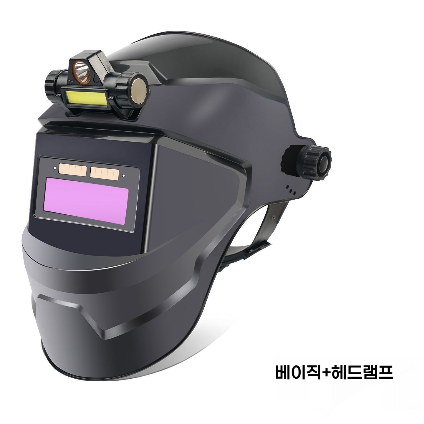 BLACK K7 헤드밴드형 방진 자동 용접면 용접마스크 자동 암흑 필터 헤드램프 GSA-Str 22,500원