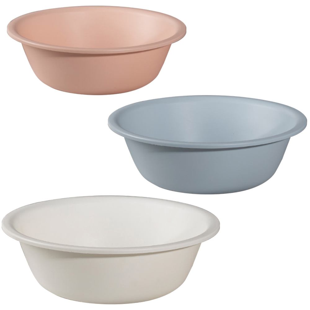 모나코올리브 라파스텔 라운드 대야 핑크 소 + 스카이 중 + 화이트 대 3종 세트 11,920원