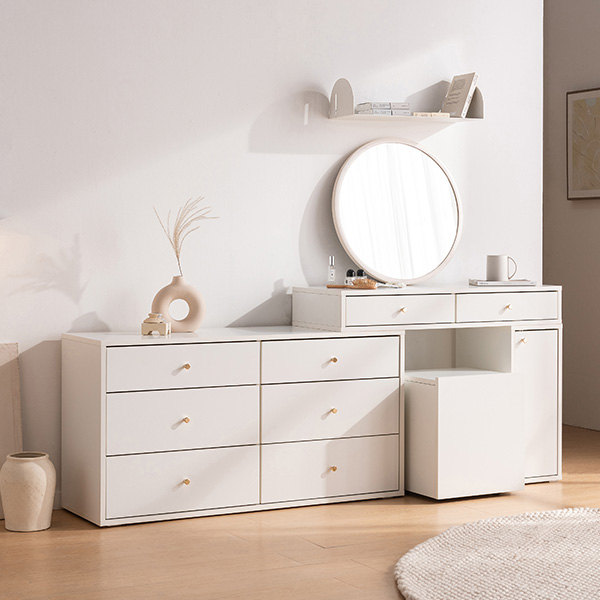 삼익가구 로사 6단 화장대 풀세트 + 스툴 방문설치 329,800원