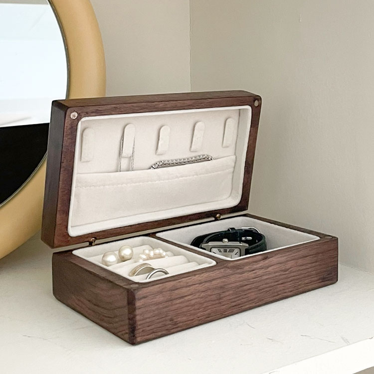 원목 보석함 악세사리보관함 미니 주얼리박스, 1개 39,800원