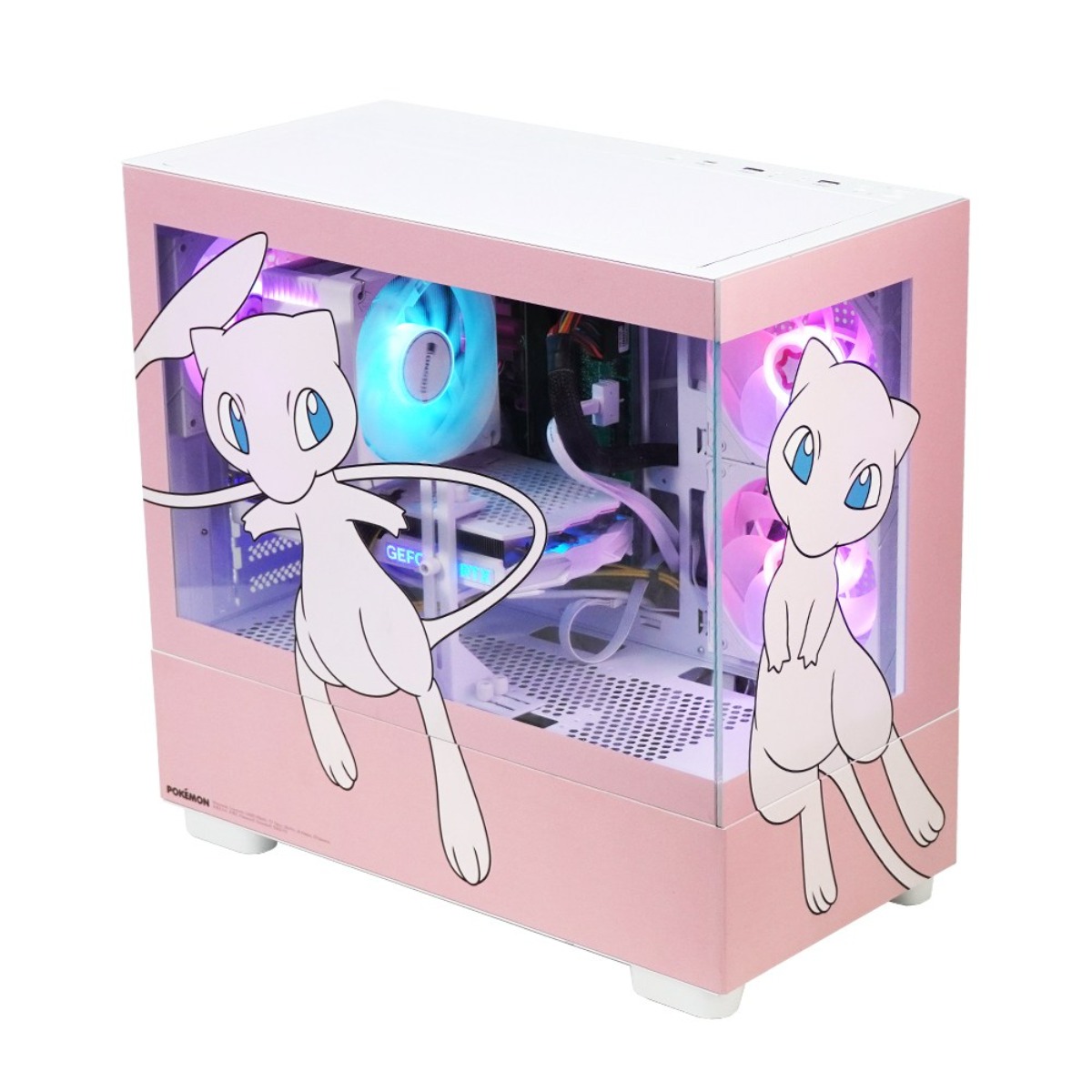 주연테크 포켓몬스터 ARGB BTF 미니타워 UV 코팅 인쇄 강화유리 PC 케이스 99,000원