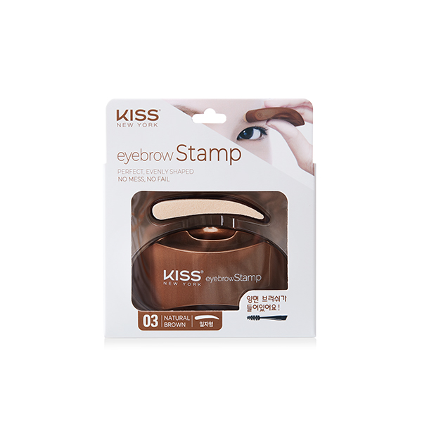 키스뉴욕 아이브로우 스탬프 버전2 일자형 4g, 내츄럴브라운, 1세트 16,500원