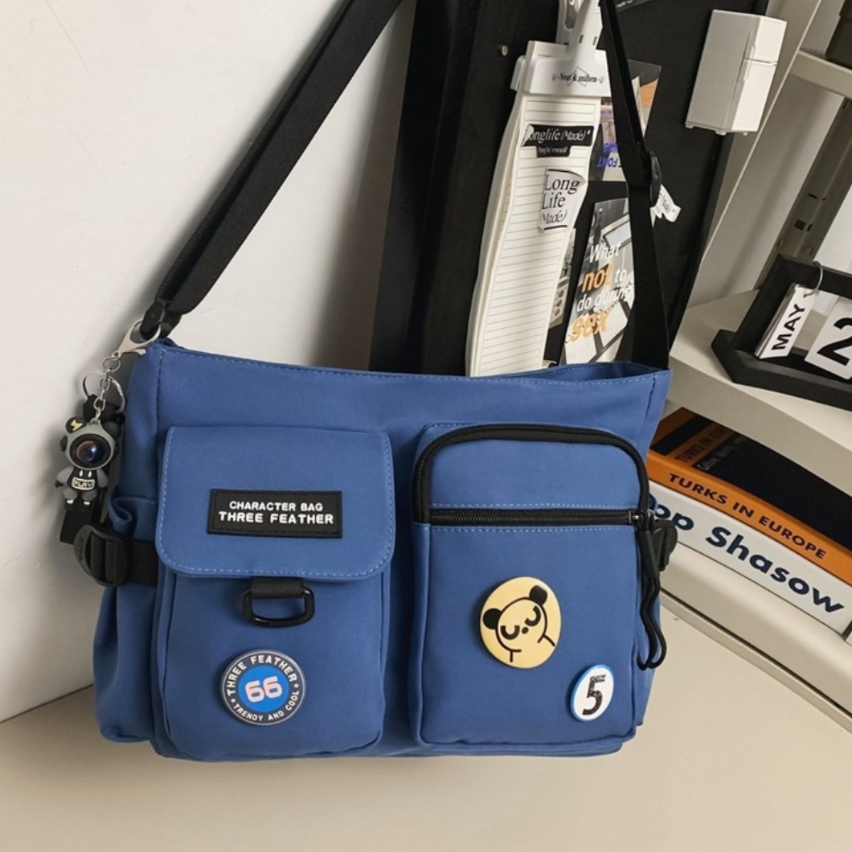 베코니아 학원가방 메신저백 크로스백 학생 책가방 남녀공용 20,900원