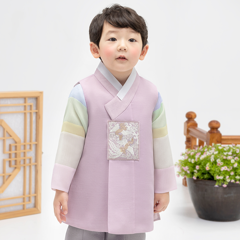 금동이아가한복 남아용 사각봉황수 한복 세트 AM121  40,650원