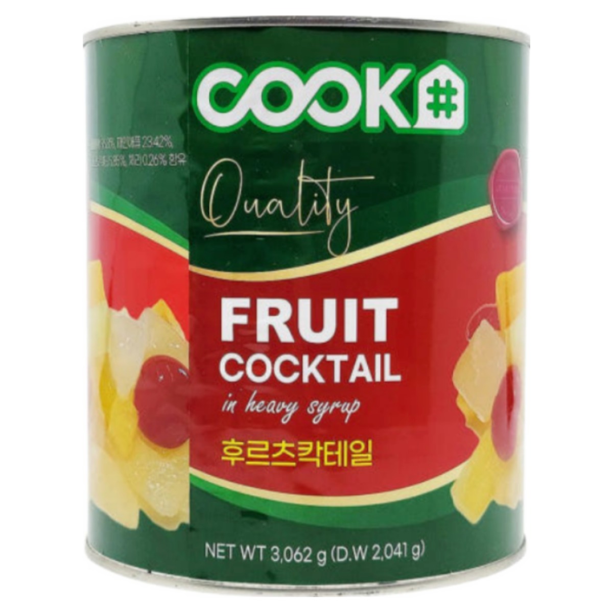 원픽푸드 쿡샵 후르츠 칵테일 3kg 6개 빙수 화채 쿡샾 61,500원