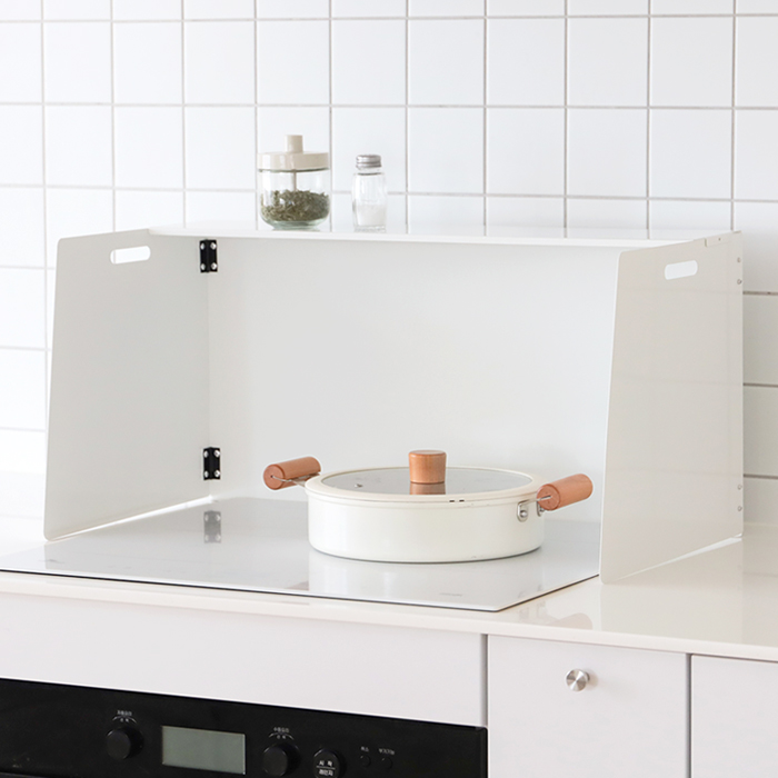 네이쳐리빙 가스렌지가림막 인덕션 렌지가드+전용선반+보관가방 세트 화이트 28,400원