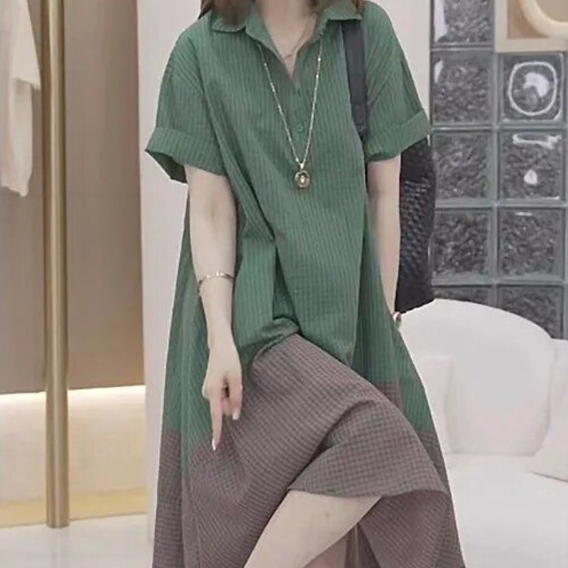 해피유통 여성 원피스 여름 신상 디자인감 빅사이즈 루즈핏 스커트jhz 19,080원