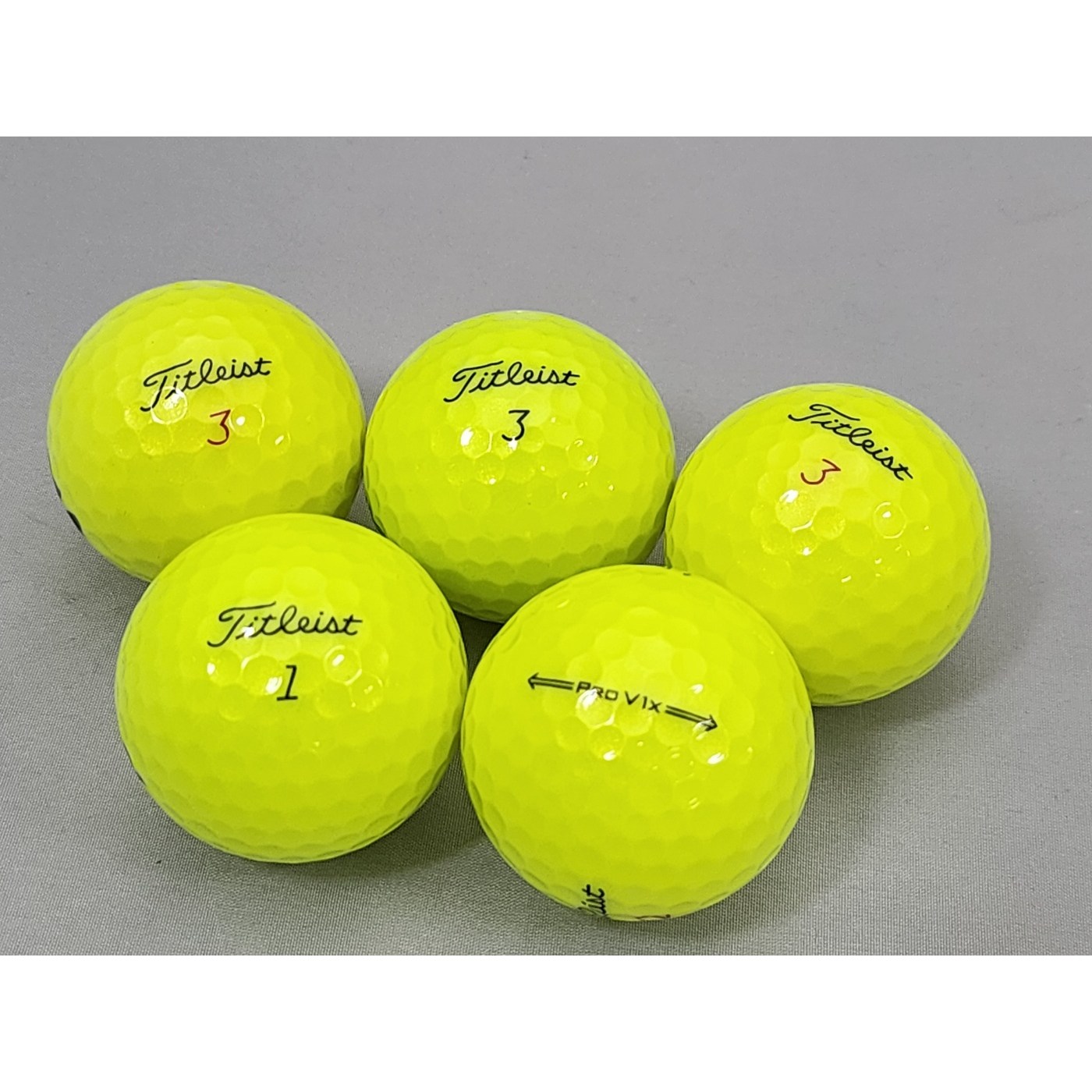 빅토리로스트볼 타이틀리스트 3 .4피스 옐로우 혼합 A,A+ , PRO V1.v1X, AV.X,투어스피드.., 1개, 20개입 12,400원