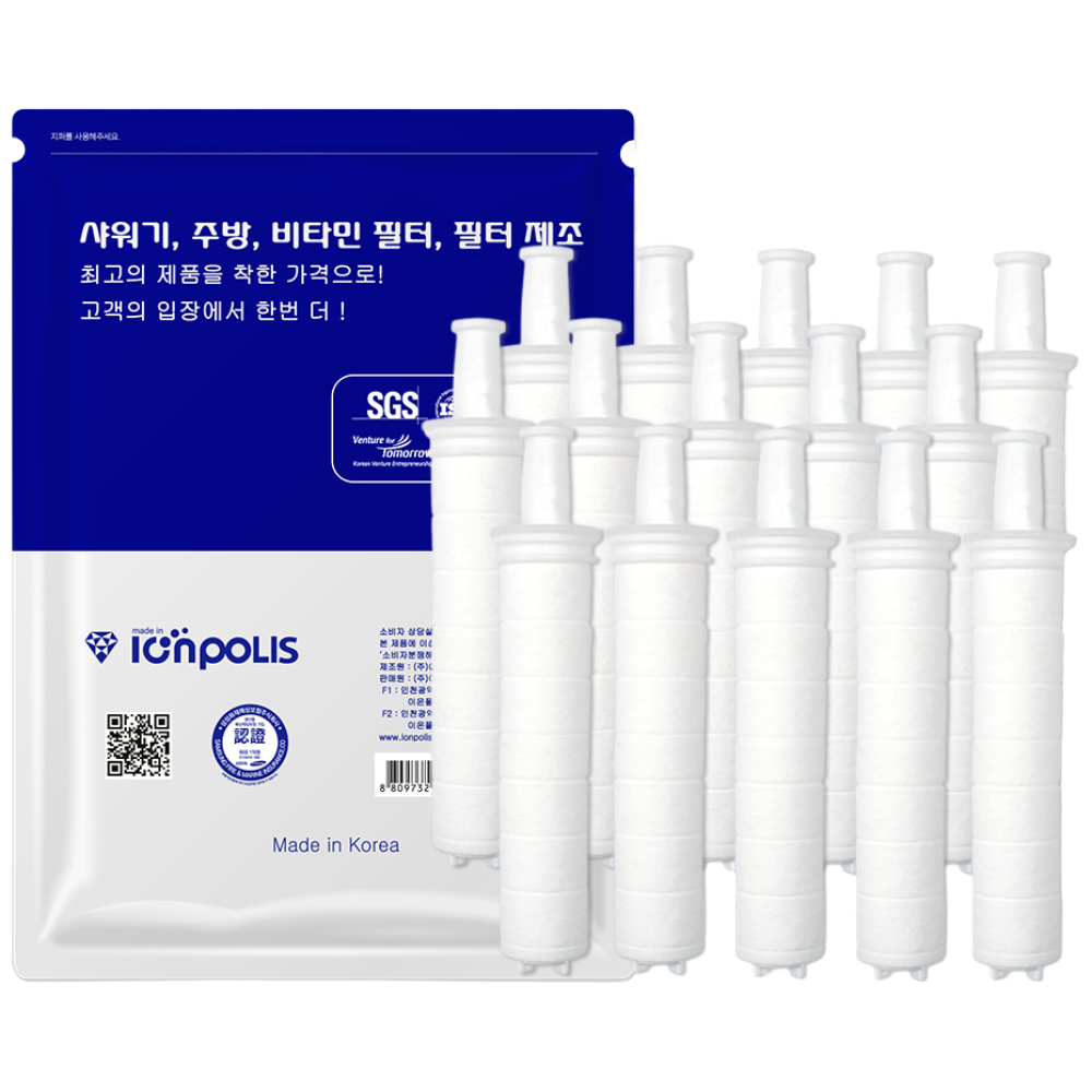 이온폴리스 베이직 듀얼 필터 샤워기, 1개, 단일 18,000원