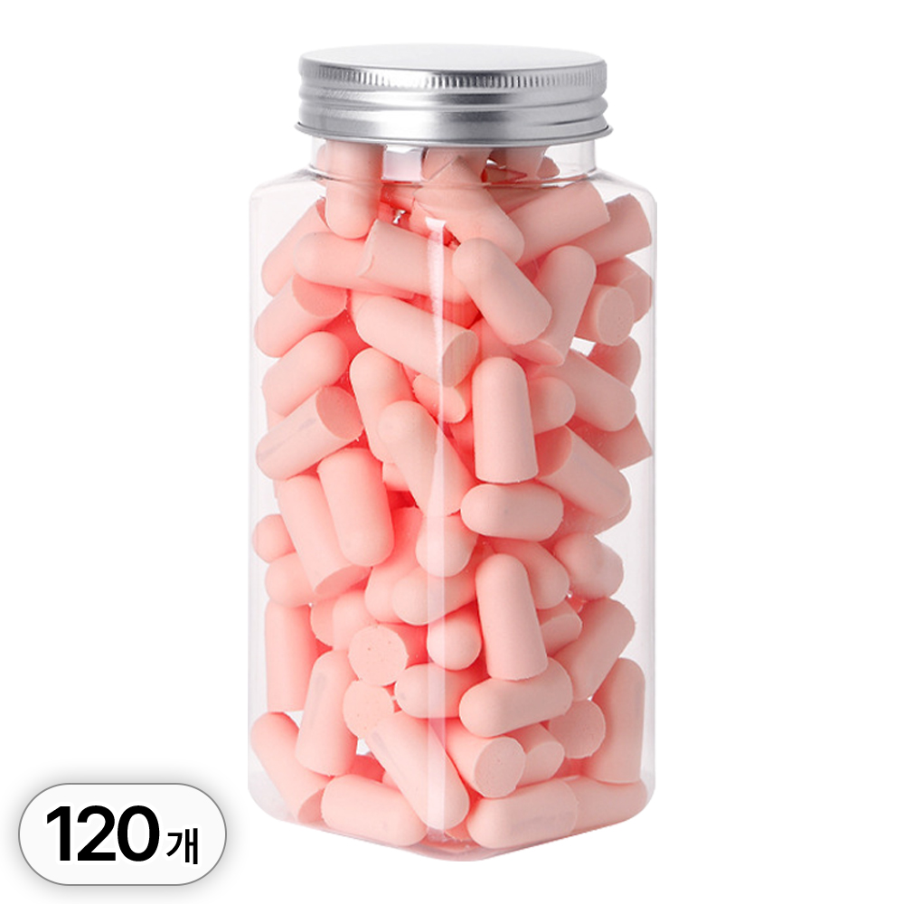 투데이리빙 120개 세트 소음 차단 이어플러그 수험생 공부 소프트 굿나잇 수면 숙면 노이즈 밀착 수면용 귀마개 10,800원