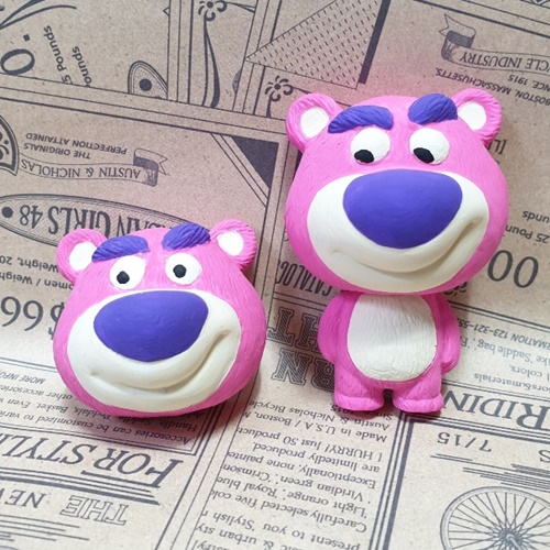 캔들바다 수제몰드 - 랏소베어 세트몰드(2D 2구) 10,000원