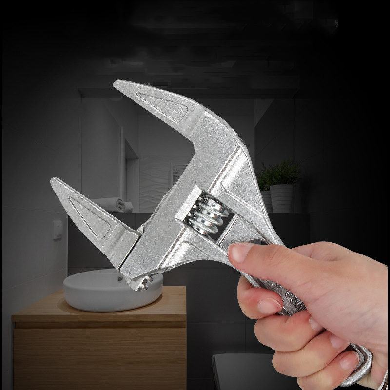 oortor 대형 몽키스패너 배관 수전 수리 교체용 욕실 렌치 공구 스패너 6,540원