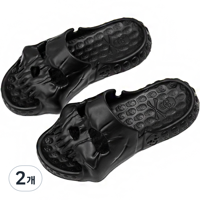 피어니스트 남성용 해골모양 유니크 실내화 43,440원