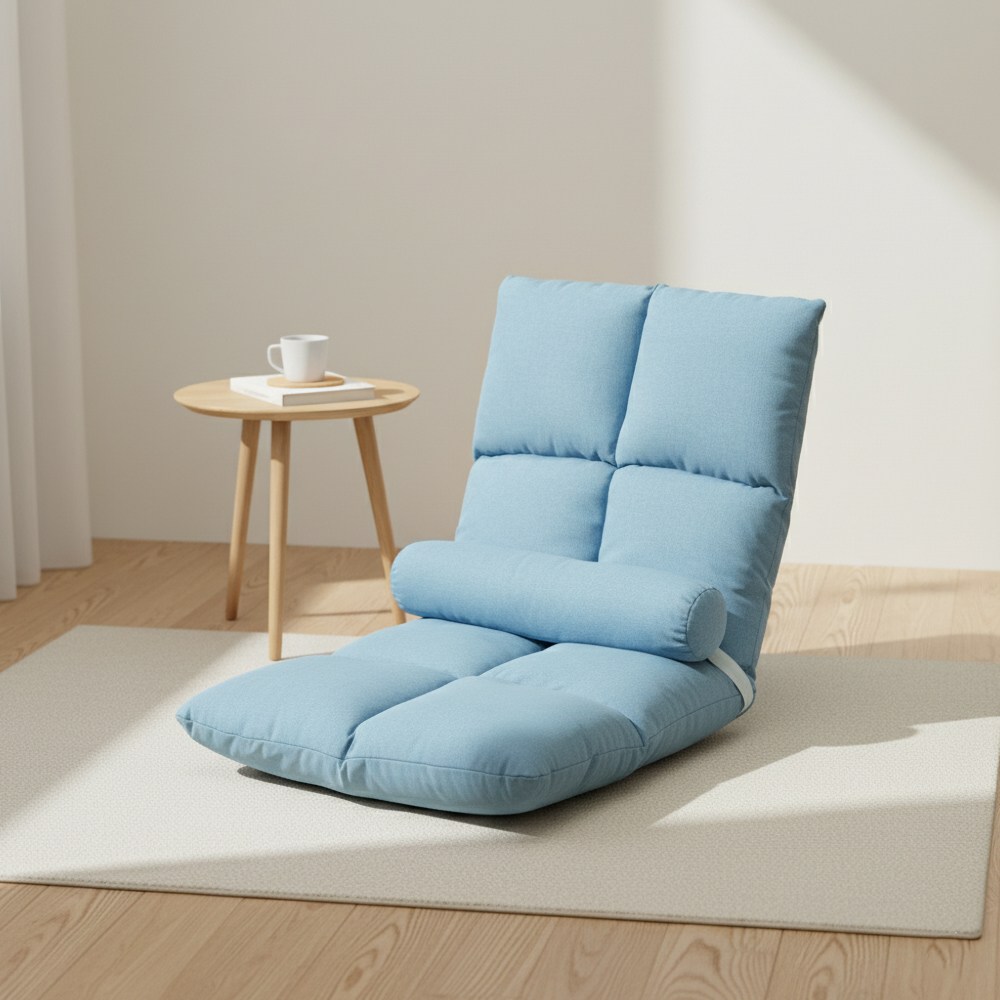 디프 5단 각도조절 1인용 패브릭 쇼파 등받이 학생 좌식의자 24,900원