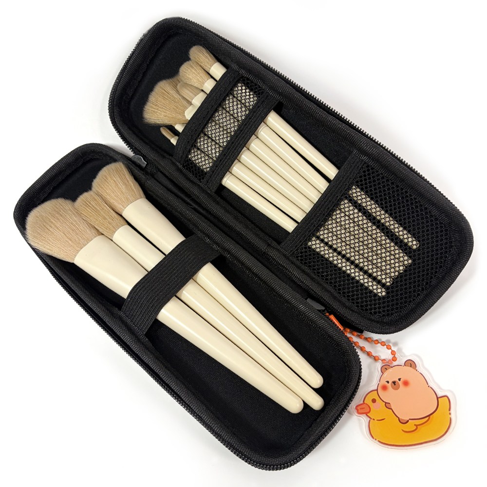 로앤제이 여행용 화장품 브러쉬 파우치 메이크업 분리형 보관 케이스, 1개, 대형 7,850원