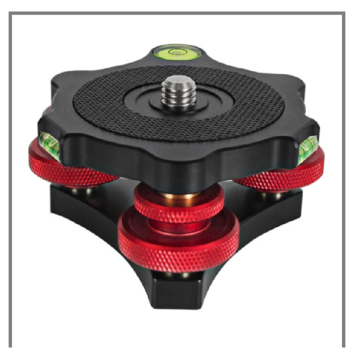 체리스팟 CS-LP64 카메라 삼각대 레벨링 베이스 수평 미세조절 플레이트, 1개, 헤드 39,900원