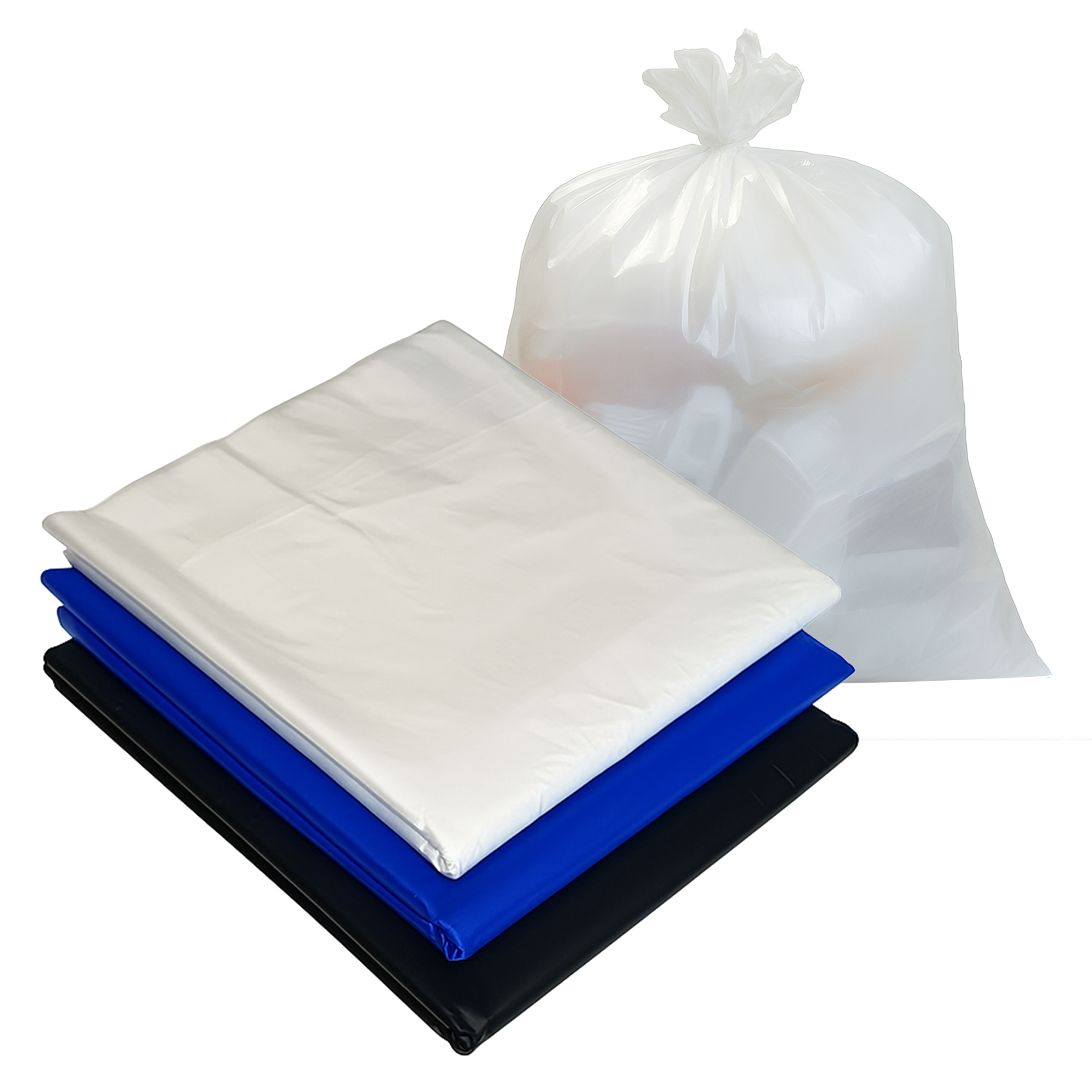 봉다리하우스 재활용 분리수거 봉투 평판 투명, 80L, 300개 44,830원