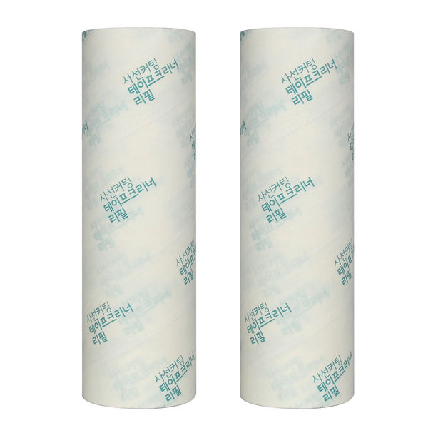 실속형 테이프크리너 대형 리필 16cm 돌돌이 찍찍이, 1세트 4,200원